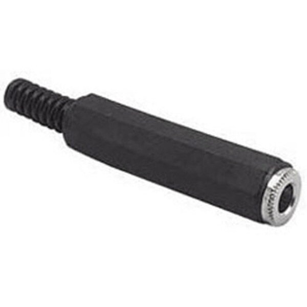 Main product image for 1/4" Stereo In-Line Jack Plastic 090-323